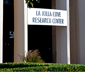 La Jolla Research Center Sign